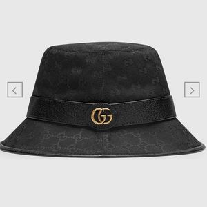 GG canvas bucket hat with DoubleG
